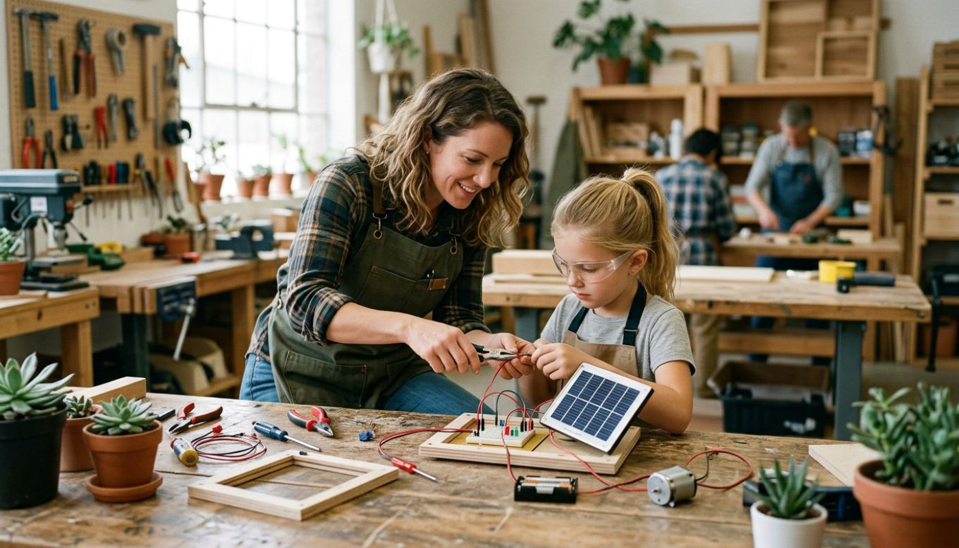 La transition énergétique passe-t-elle par une éducation au bricolage guidé ?